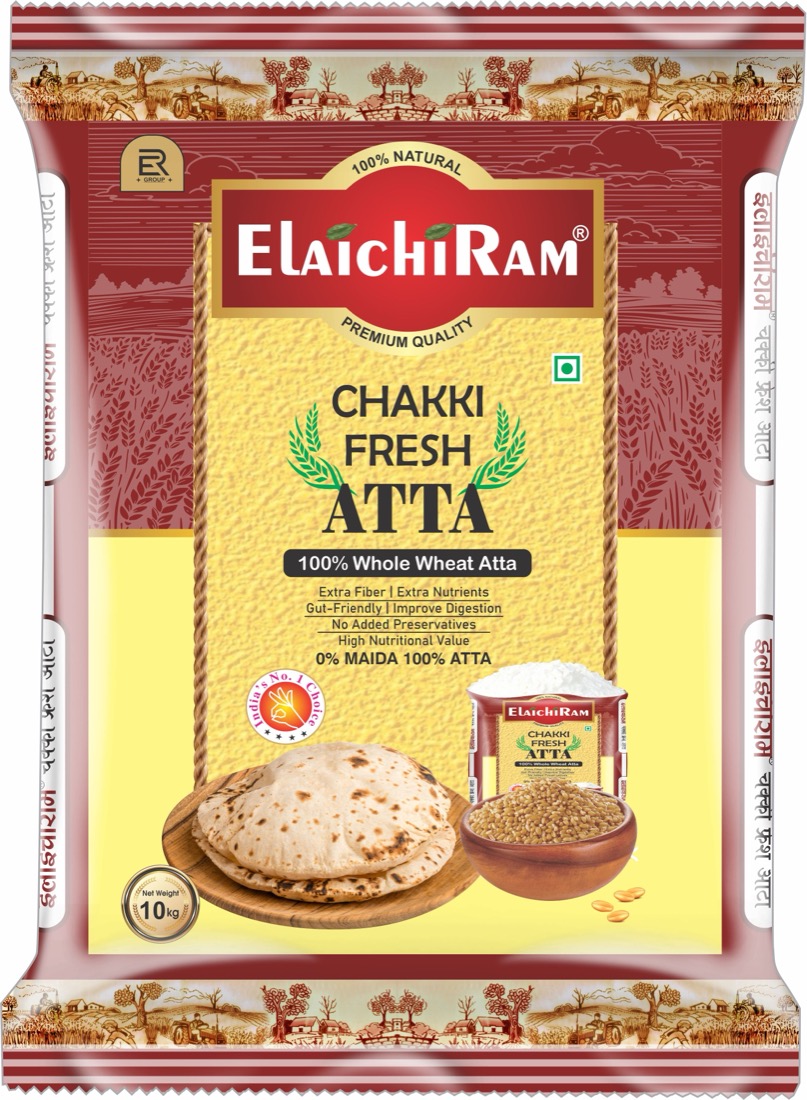 ElaichiRam Chakki Fresh Atta pack